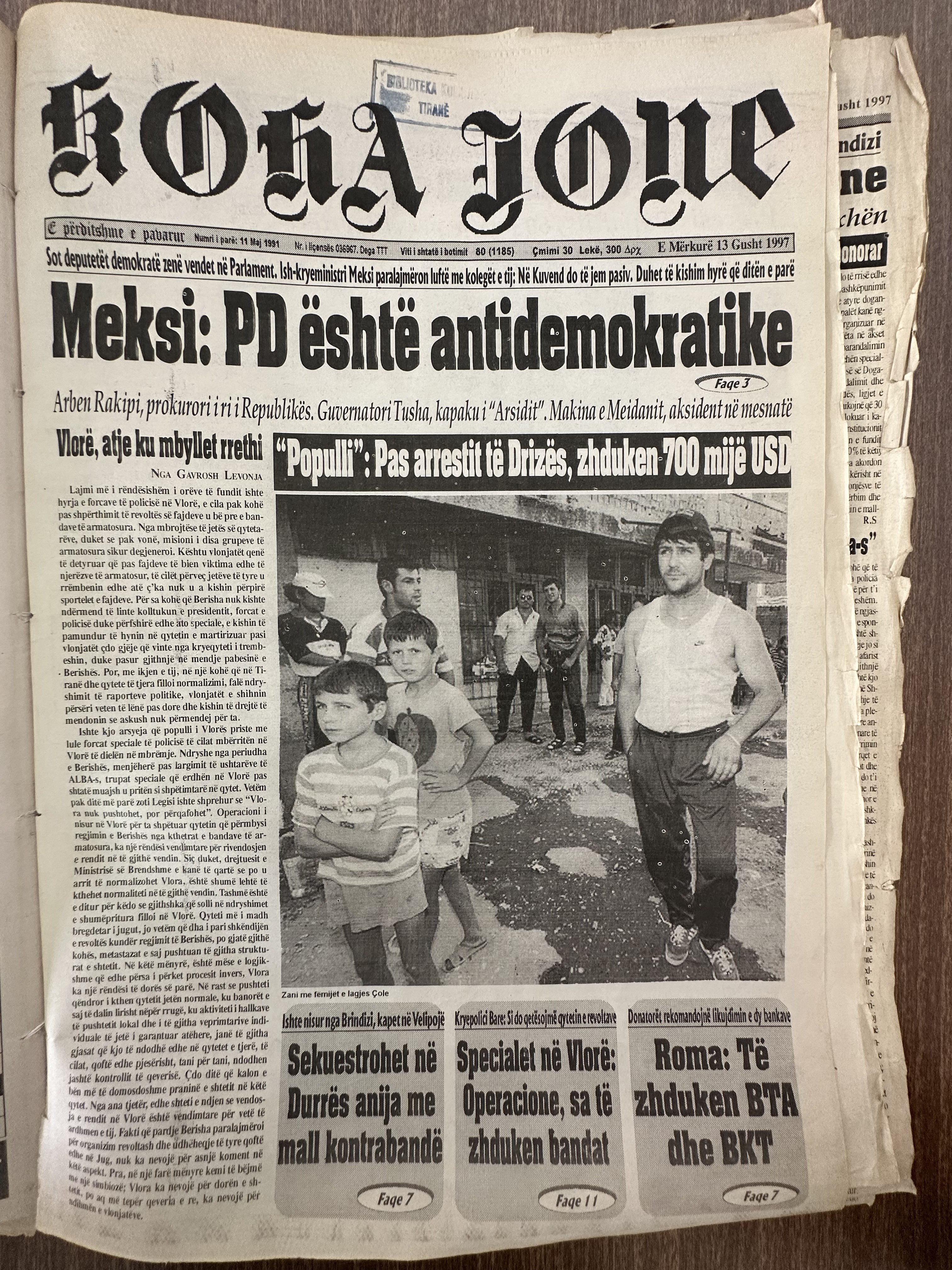 Koha Jonë 1997-08-15